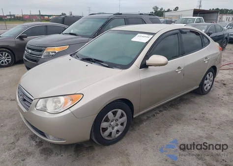 2009 Hyundai Elantra Gls из США, поврежденный, VIN KMHDU46D29U662316